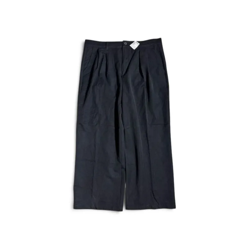 Baggy Pleated Trousers – Wide Leg Relaxed Fit photo 1