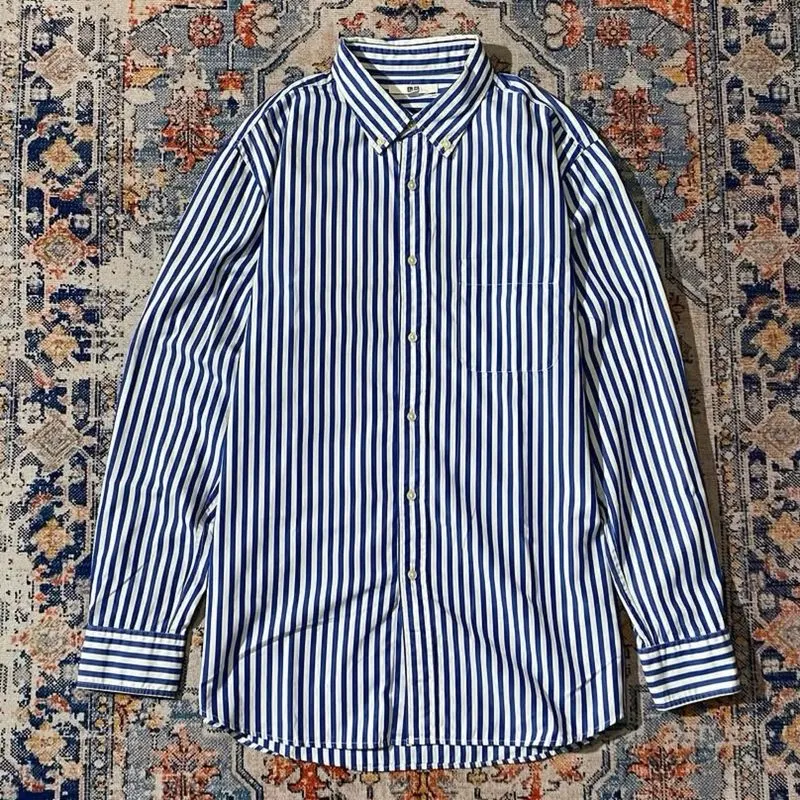 ✶⋆˚࿔ Shirt Stripe By Uniqlo 🕊️ photo 1