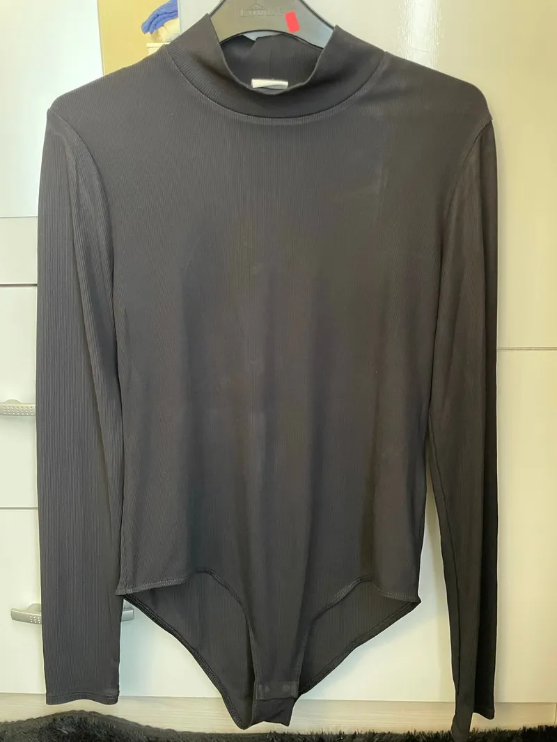 H&M Casual Bodysuit Wanita black photo 1