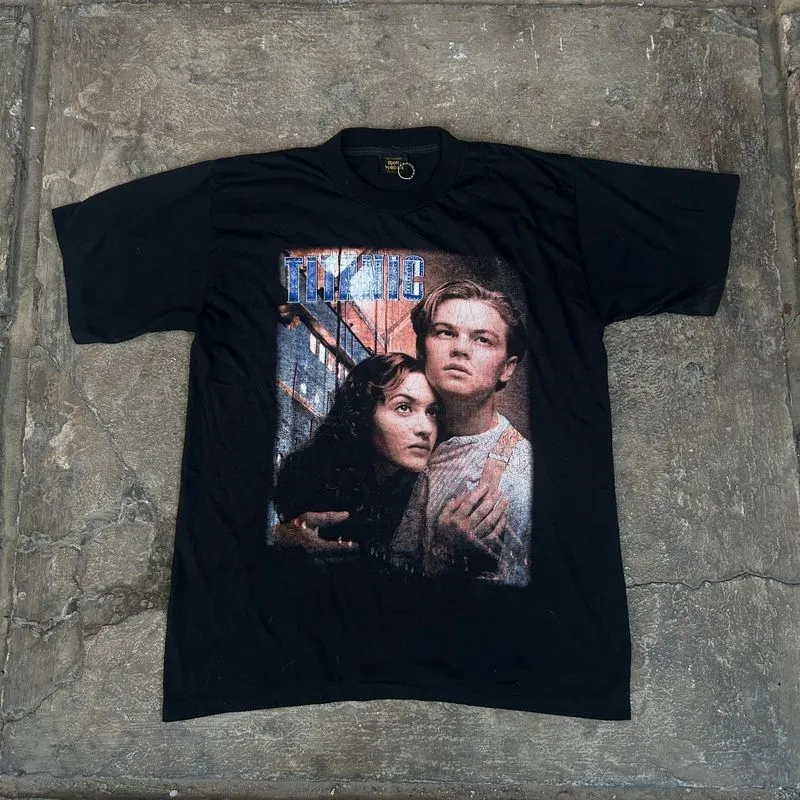 Kaos / T-shirt vintage bootle movie titanic  photo 1