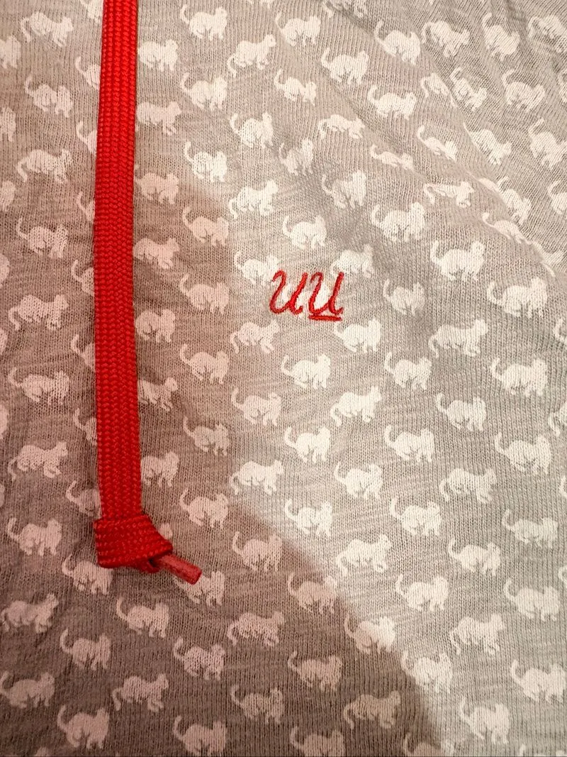 UNIQLO UNDERCOVER Animal Print zip Hoodie photo 1