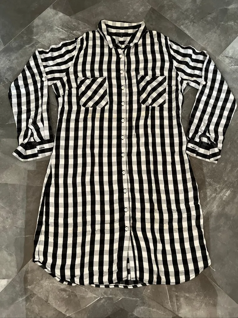 Tunik Kemeja Kotak-Kotak photo 1