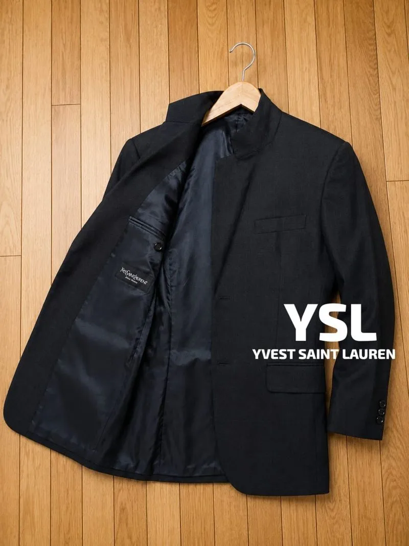 YSL BLAZER JAS BAHAN WOLL LUXURY YSL SECOND photo 1