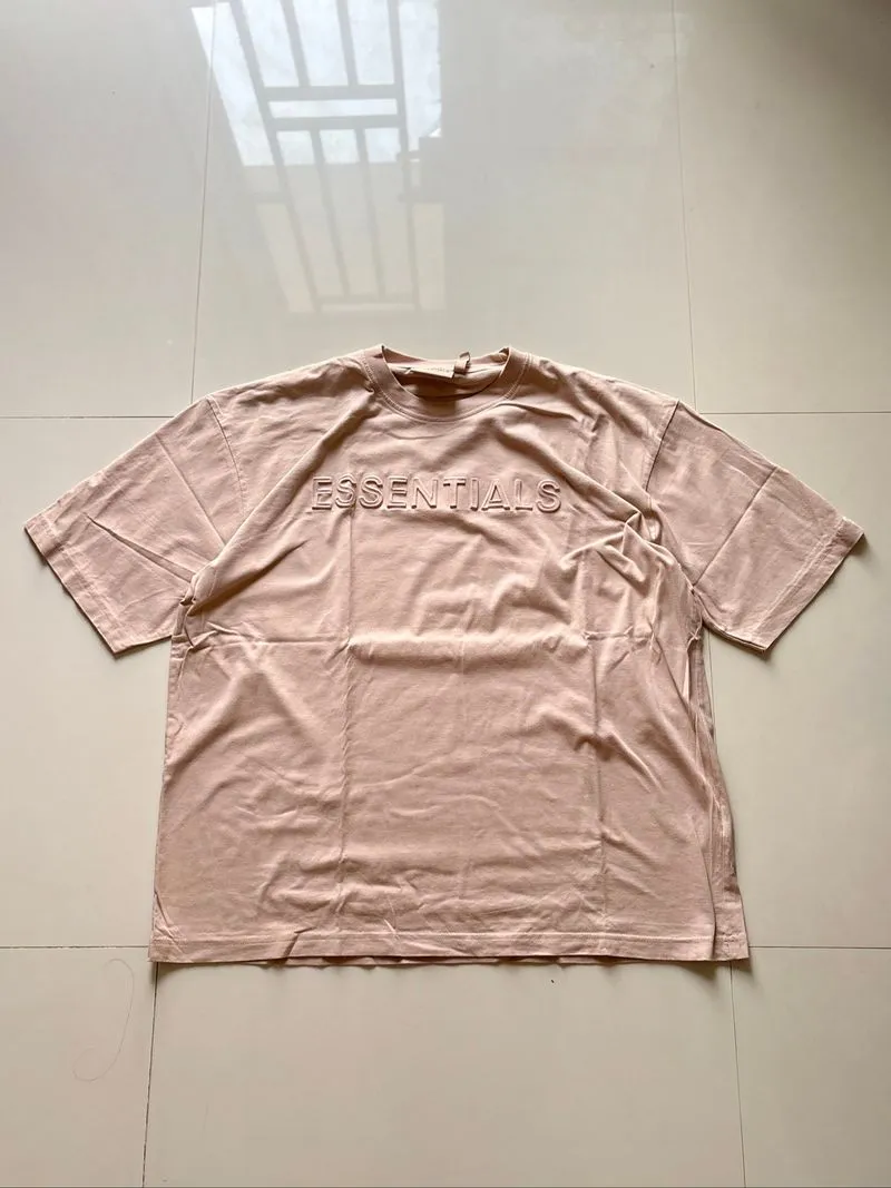 Fear of God Essentials Tee Pink  photo 1