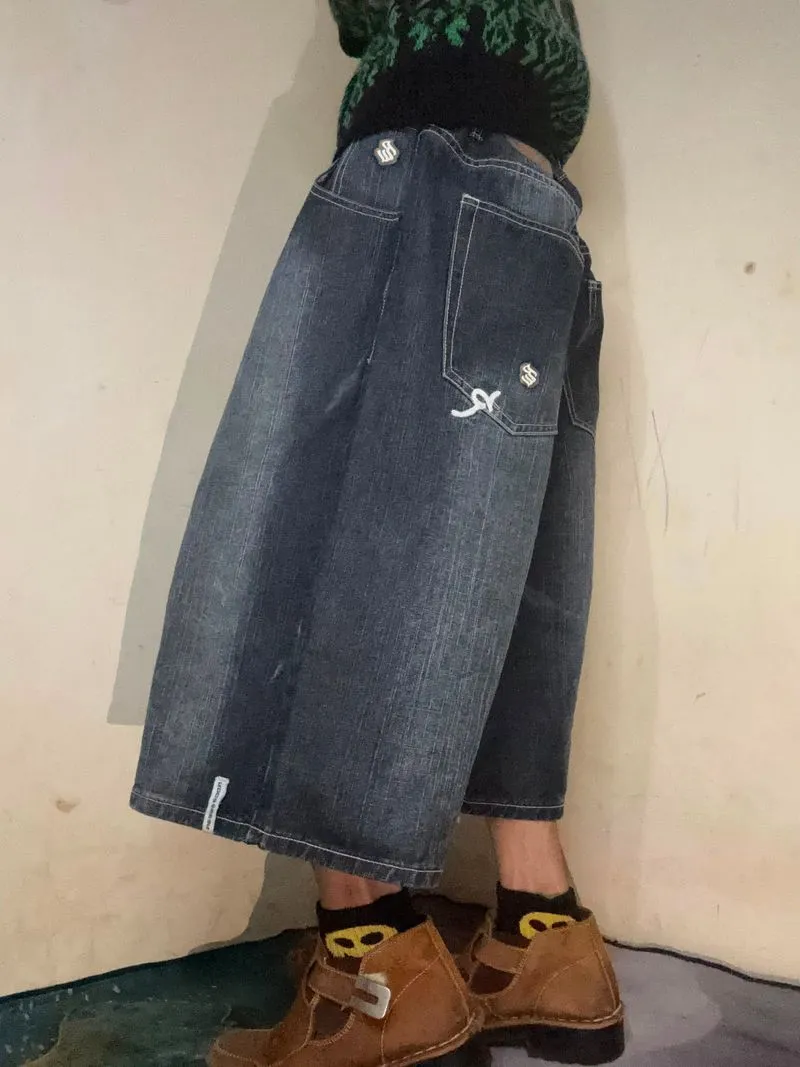 Jorts pants superwide jorts ROCAWEAR JORTS not fubu not sohk photo 1