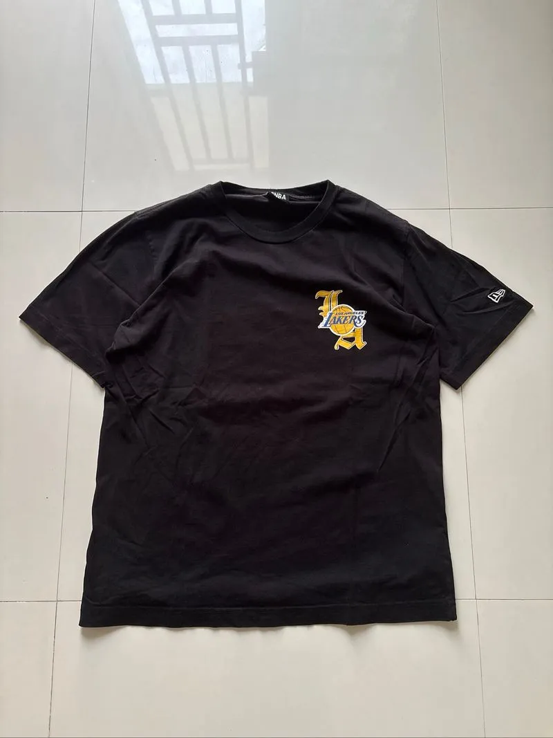 NBA Lakers New Era Graphic T-Shirt Black photo 1