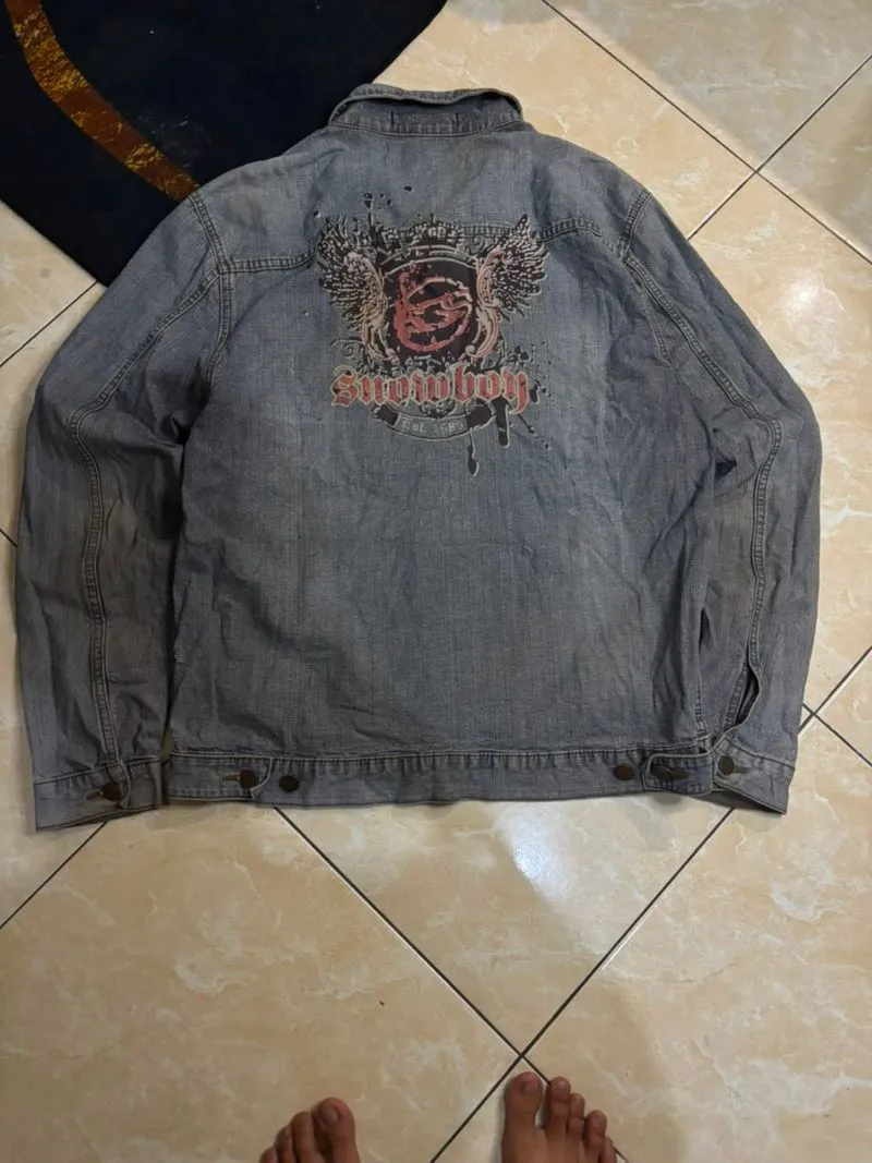 VTG JACKET JEANS SNOWBOY jacket jeans washed photo 1