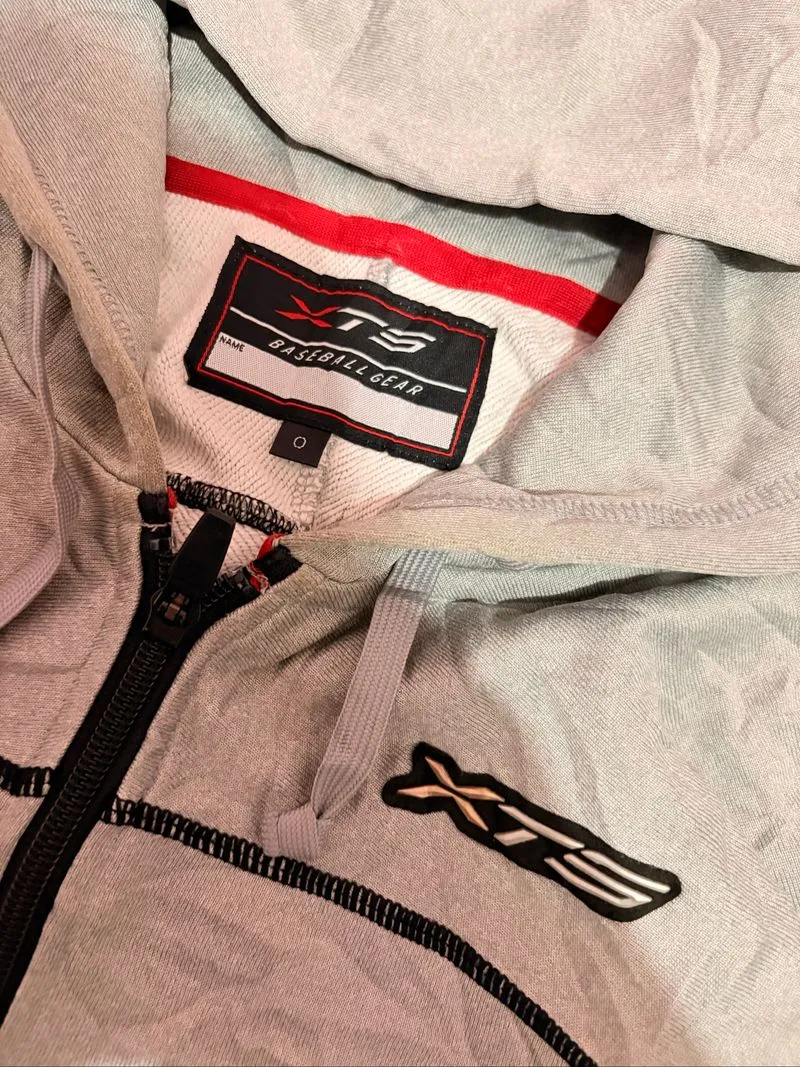 XTS Baseball Gear Zip Hoodie photo 1