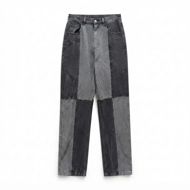 EDITION DEPARTEMENT Korean Loose Black Stone Washed Pants photo 1
