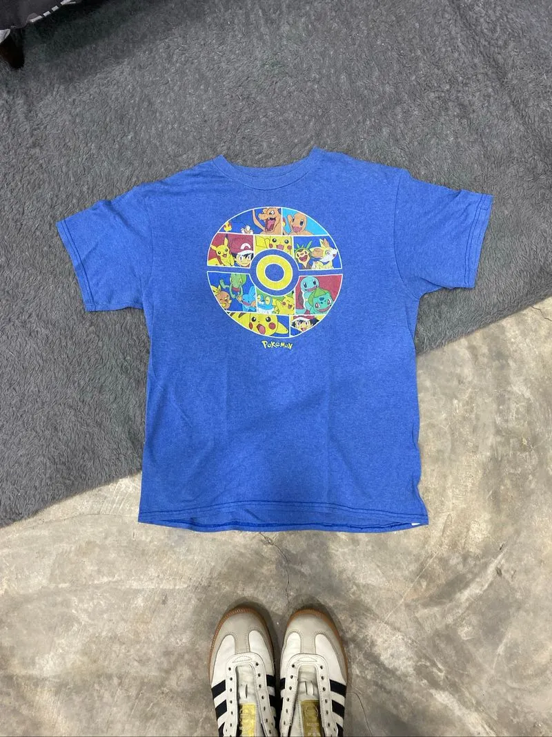 Pokeball shirt blue photo 1