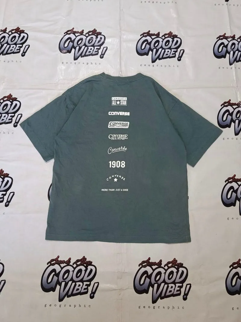 T-shirt convers sage boxy photo 1