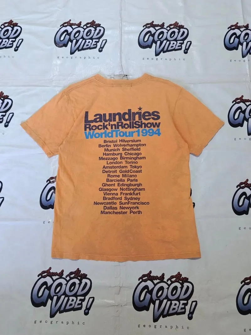 T-shirt vintage laundries world tour 1994s photo 1