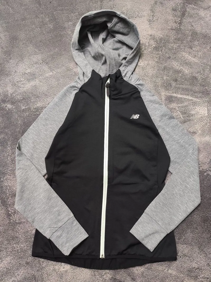 NEW BALANCE REFLECTIVE TECH FULL-ZIP HOODIE photo 1