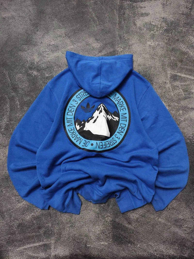 ADIDAS VINTAGE MOUNTAIN BIG LOGO HOODIE photo 1