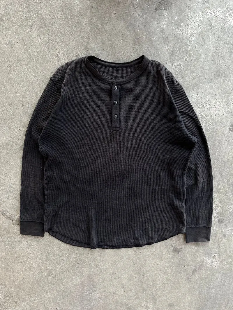 Henly shirt longsleeve uniqlo photo 1