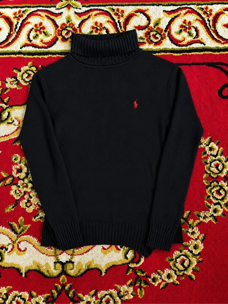 Vintage Turtleneck polo raphlauren knit  photo 1