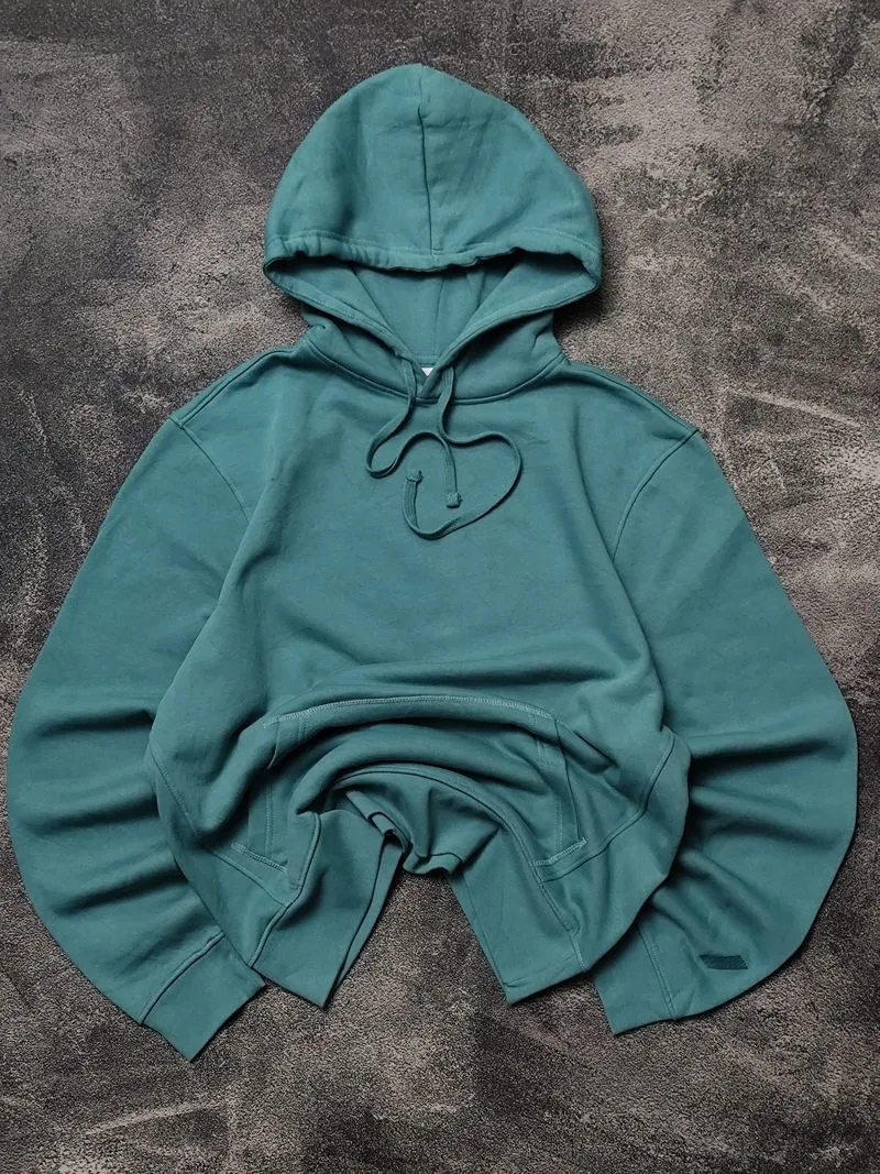 ZARA ATHLETICS BASIC PULLOVER HOODIE tosca photo 1