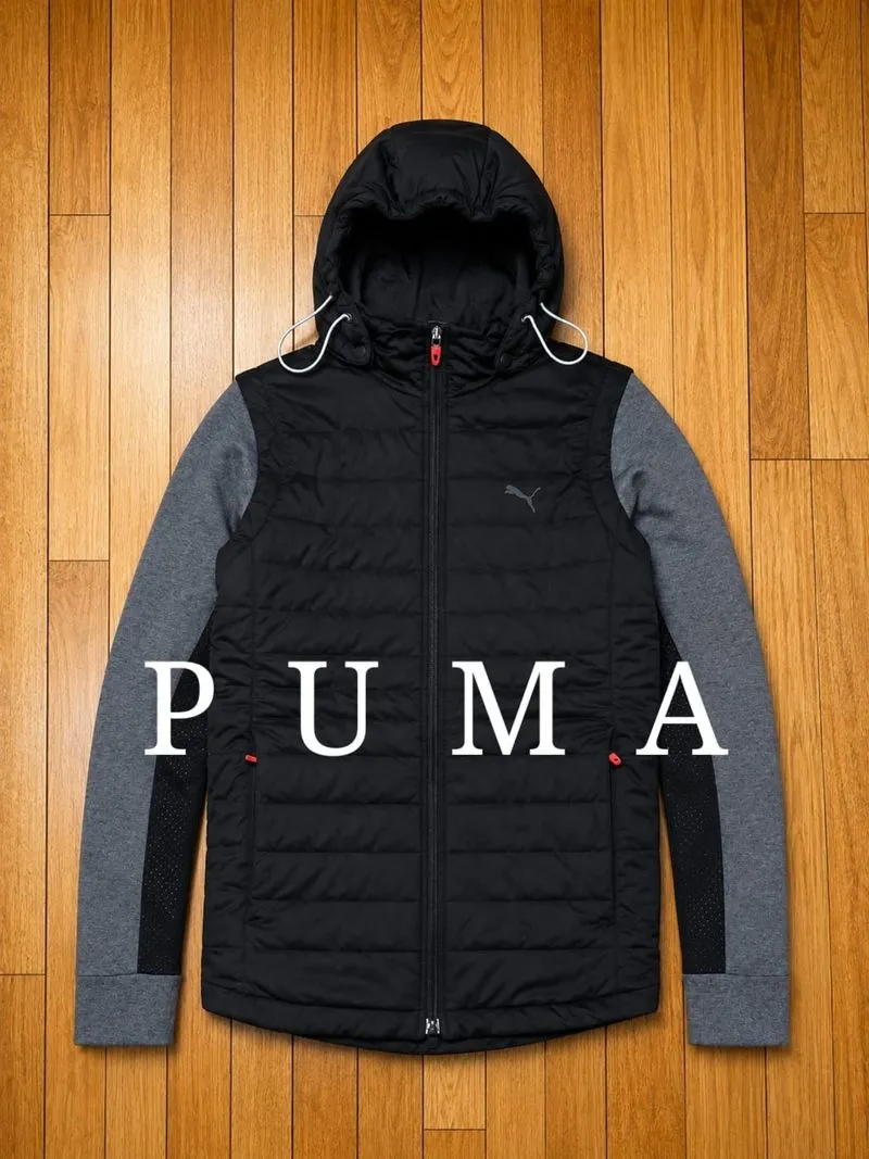 puma puffer jaket seperti baru jaket puma second photo 1