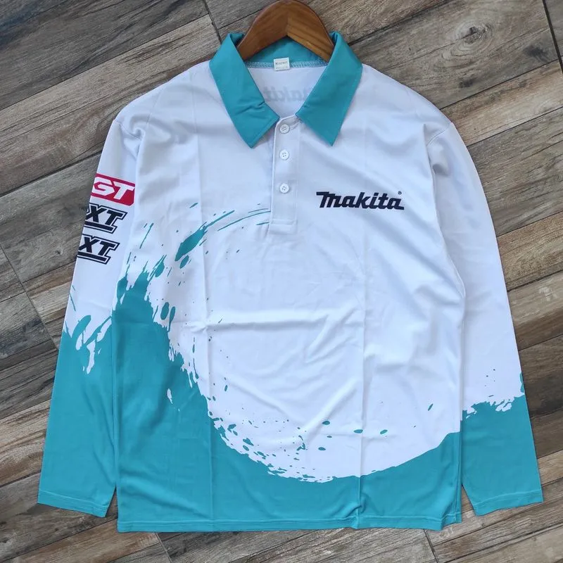 Polo shirt makita full print photo 1
