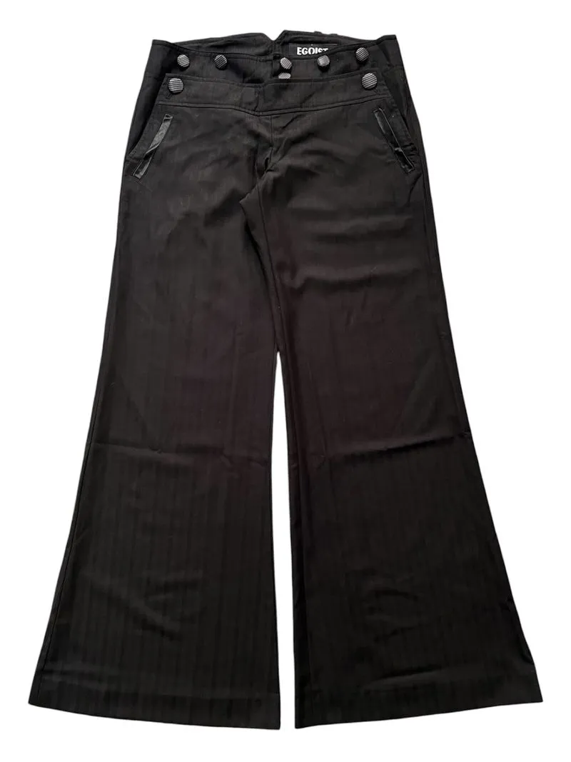 Y2K Egoist Gothic Vkei Super Flared Pants photo 1