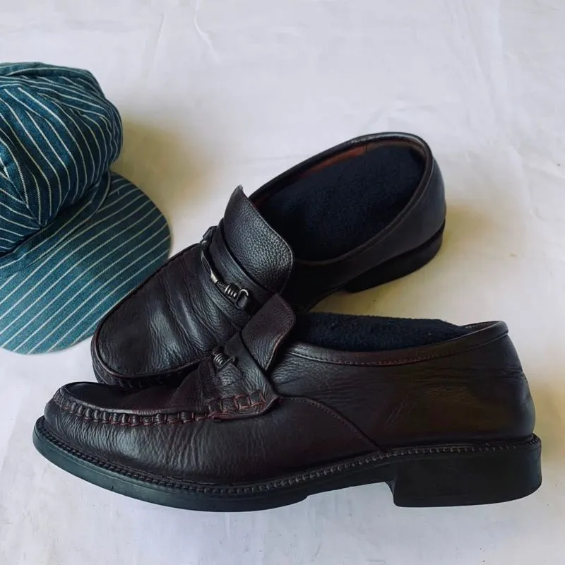 Loafers leather shoes  photo 1