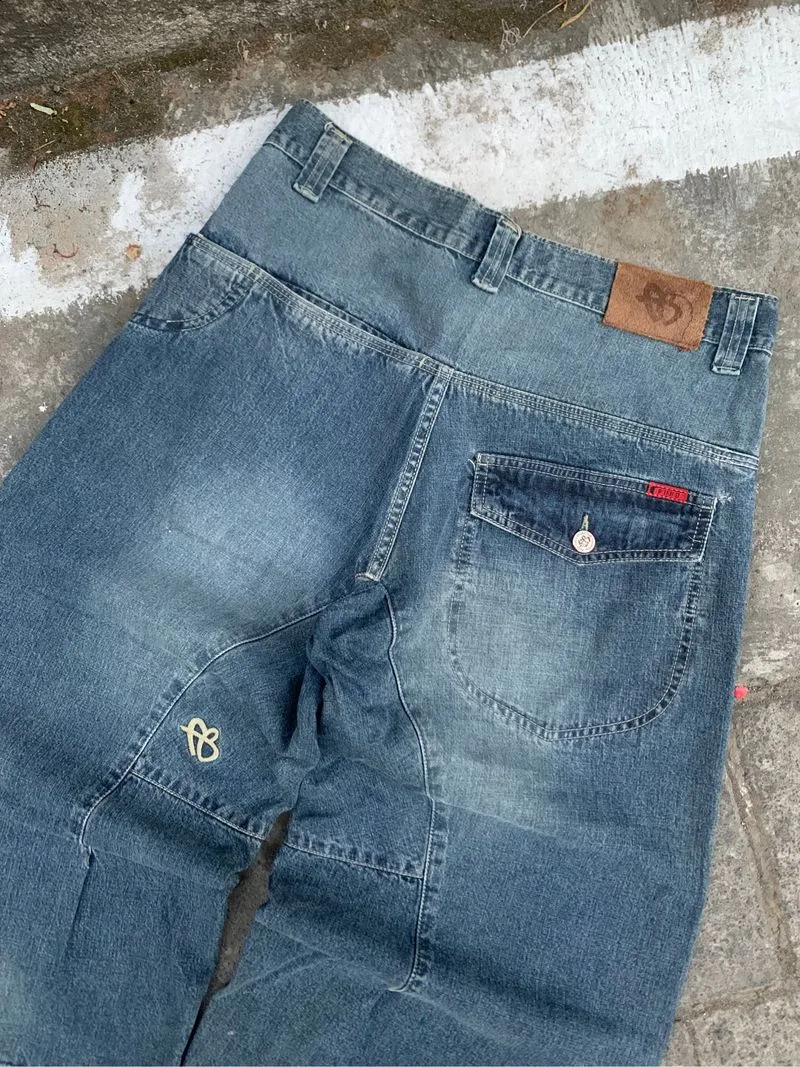 vintage jorts jeans FUBU photo 1