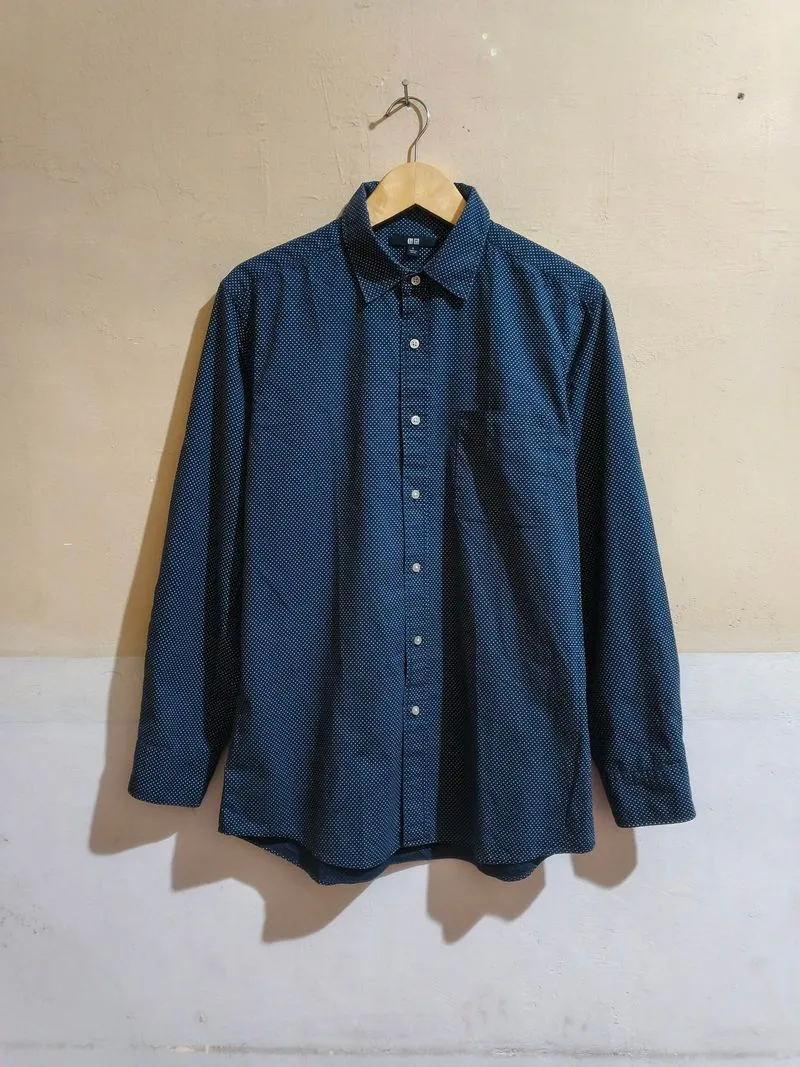 Kemeja Longsleeve Uniqlo  photo 1