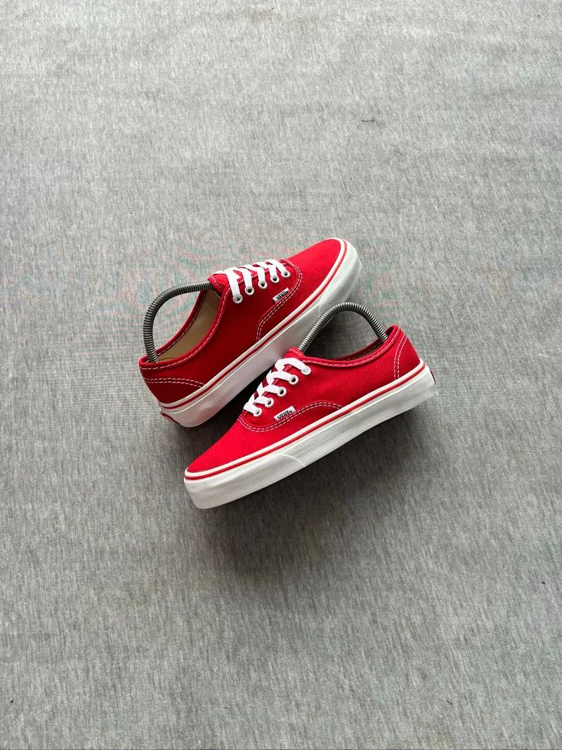 Vans Authentic Classic OG Red Chillie White photo 1