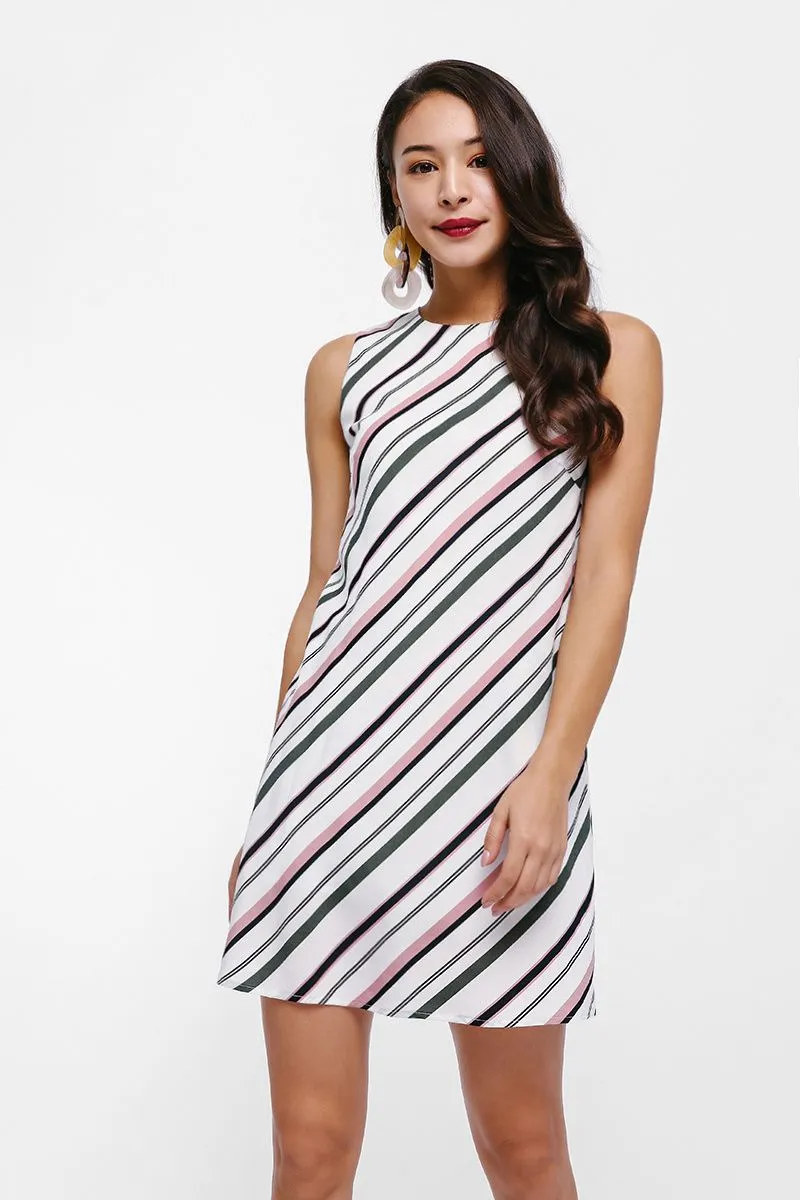 Love Bonito Casual Midi dress Wanita multicolor white photo 1