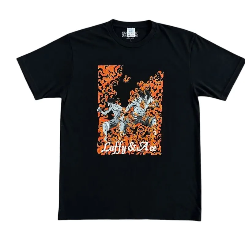 ONE PIECE LUFFY & ACE OFFICILA T-SHIRT | KAOS ANIME | NM18 1 photo 1