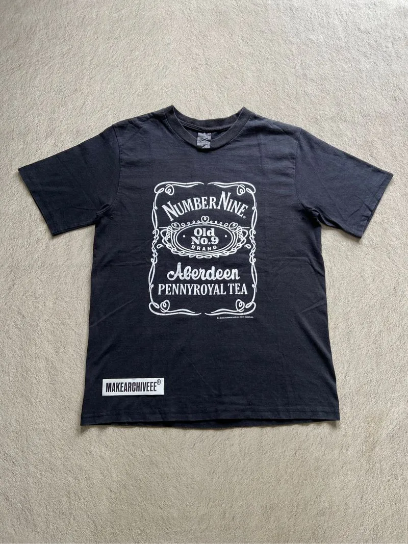 Vtg number nine jack daniels parody tee photo 1