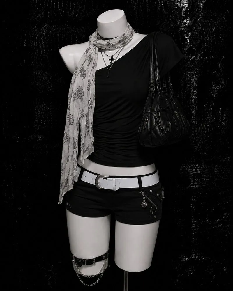 ╋━ ELLE Wings Crown Scarf photo 1