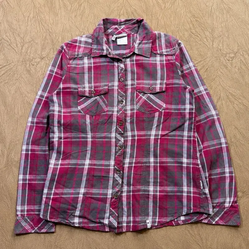 Jack Wolfskin Flannel Kemeja Size L Women photo 1
