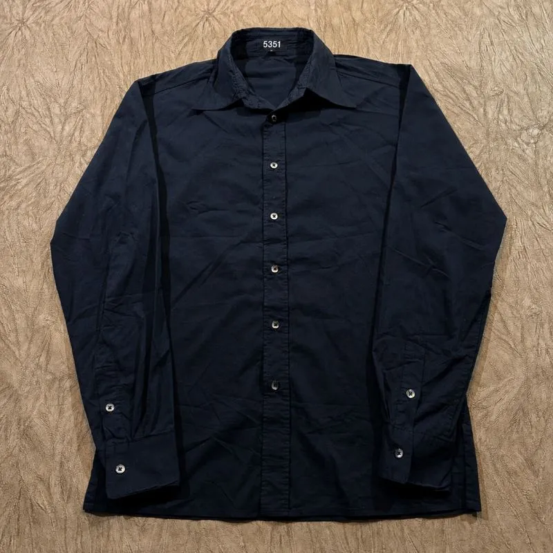 5351 Pourles Hommes Kemeja Panjang Shirt Size M photo 1