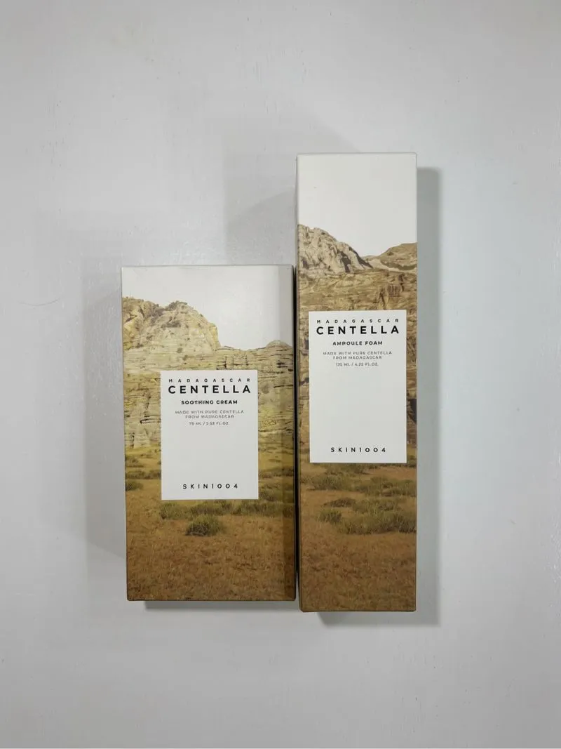 SKIN1004 Centella Ampoule Foam & Soothing Cream photo 1