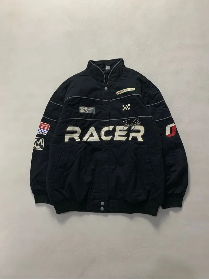 H&M Nascar Jacket   Size Small  Fit Large Panjang 70cm Lebar photo 1