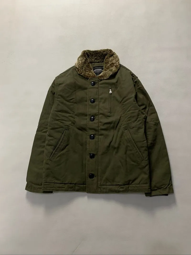 Frimzwork Edgar N-1 Deck Jacket   Size Medium Panjang 70cm L photo 1