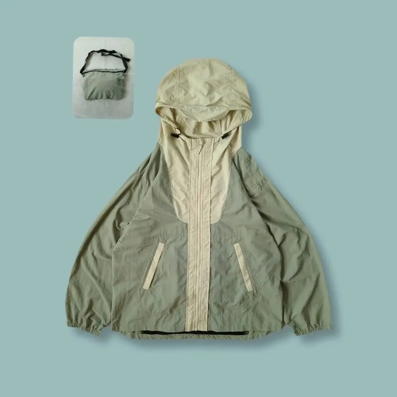 Jaket Parasut Windbreaker Fieldcore Packable Second photo 1