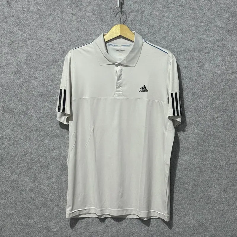 Poloshirt ADIDAS TENNIS White  photo 1