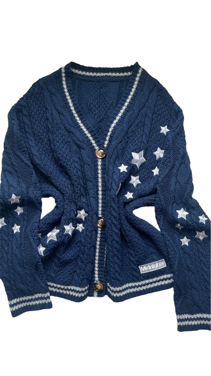 Lolita Casual Cardigan Wanita navy photo 1