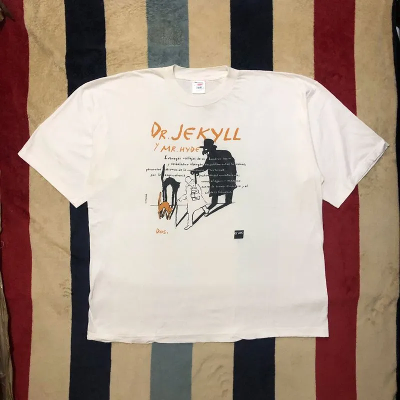 Vintage 1996 Dr. Jekyll & Mr. Hyde Boxy-Fit T-Shirt photo 1