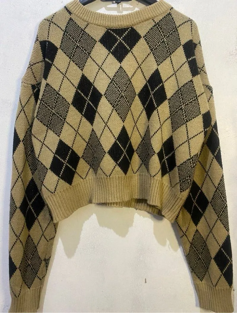 sweater ketupat crem photo 1