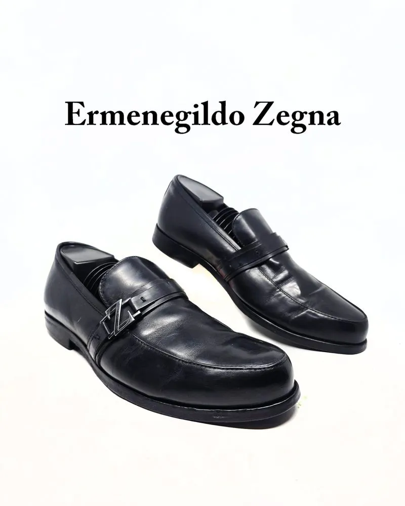 Ermenegildo Zegna Italy Loafers Leather photo 1