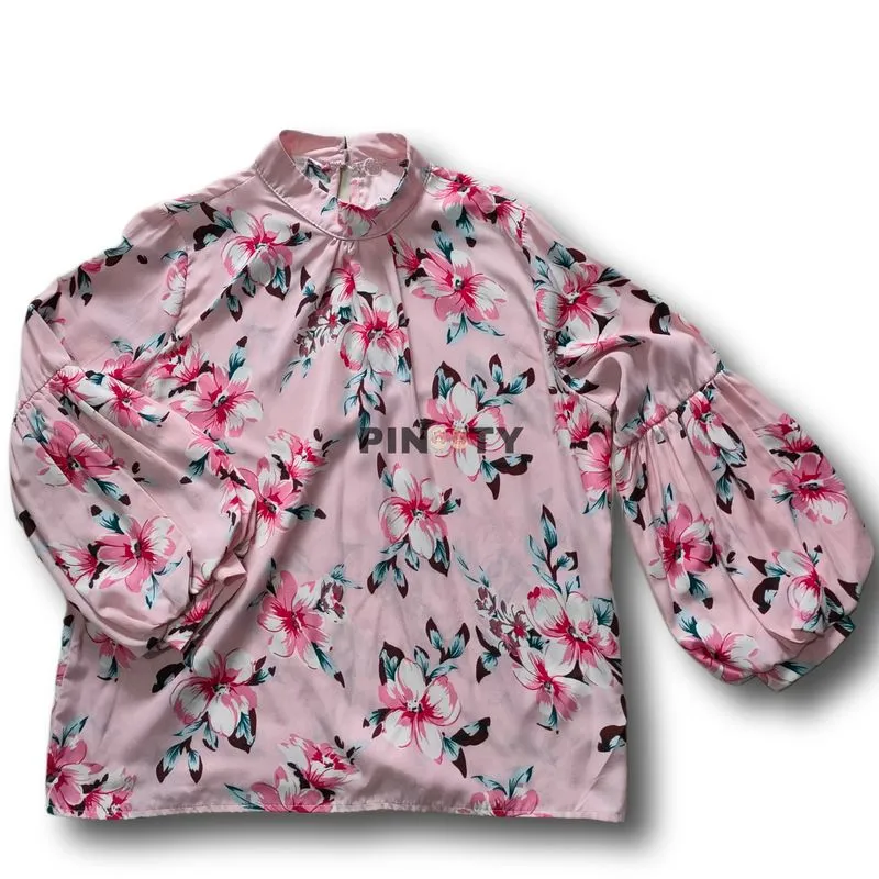 Coquette Casual Blouse Wanita pink photo 1