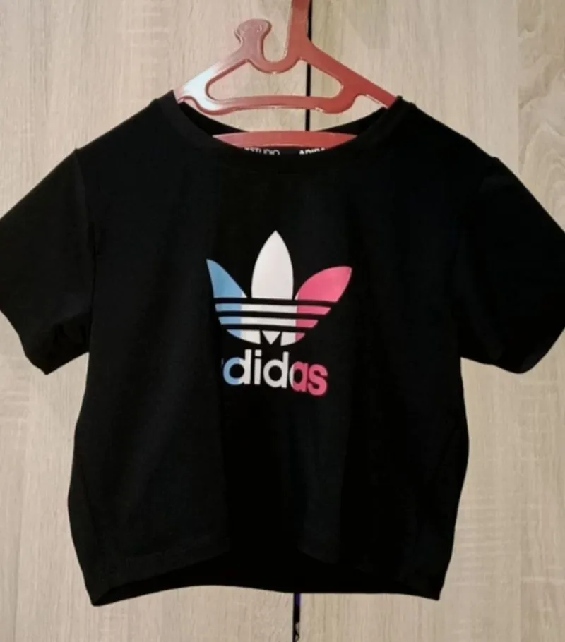 Shirt top adidas black photo 1