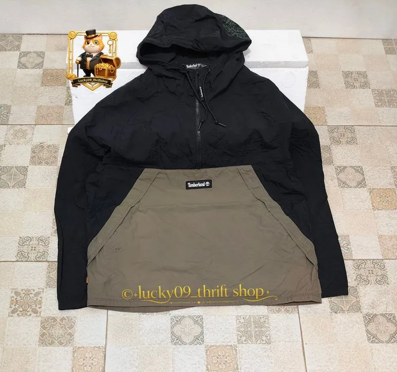 Timberland Anorak Windbreaker Pullover| Hooded Jacket photo 1