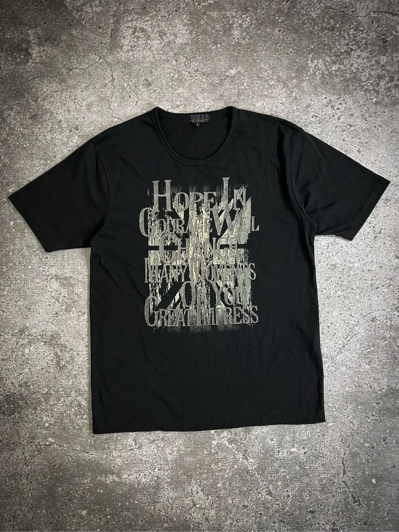 Spinash Graphic Poem UK Flag T-shirt photo 1