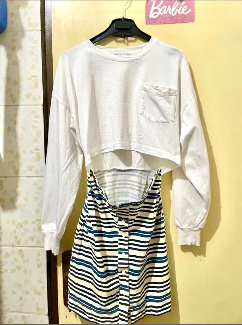 Zara top white  photo 1