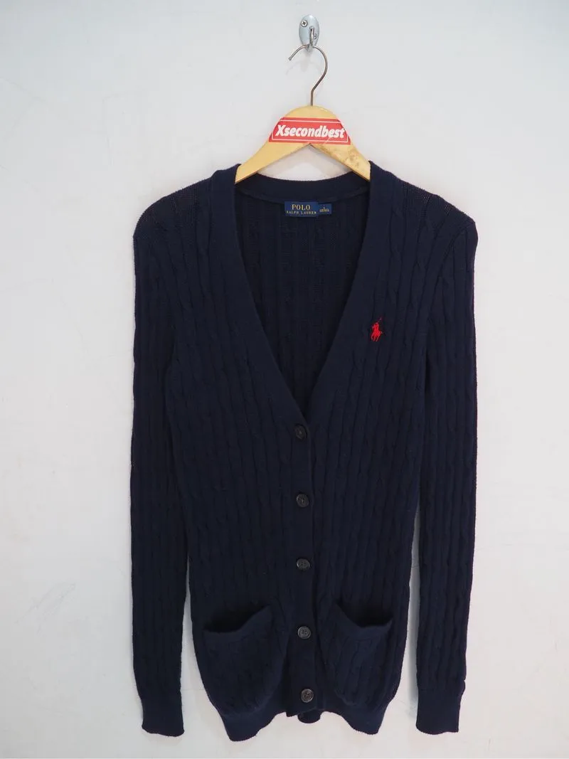 POLO RALPH LAUREN CABLE KNIT CARDIGAN photo 1