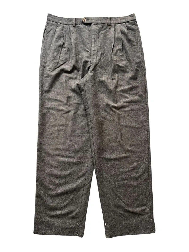 Japanese Tailored Valentino Garavani Pleated Baggy Trousers photo 1